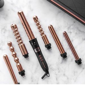 FoxyBae 7 in 1 curling wand set